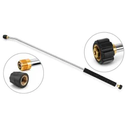 Lanca do myjki 1200mm JetLance Classic gięta CW zimnowodna INOX M22F - M18F 250bar