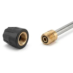 Lanca do myjki 2000mm JetLance Classic gięta HW ciepłowodna INOX M22F - M18F 250BAR 150.C do dysz Kärcher HDS