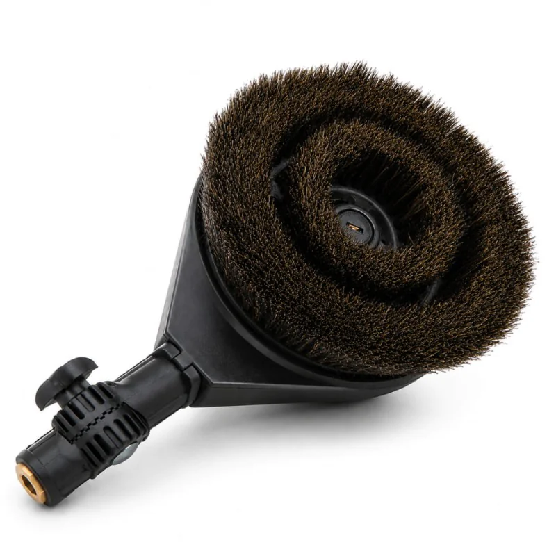 Szczotka obrotowa z przegubem FlowBrush Rotary Natural 1/4"F