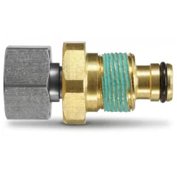 Adapter QuickLink M18F - K-Lock TR20M, mosiądz, 400bar, 150°C, do dysz Kärcher