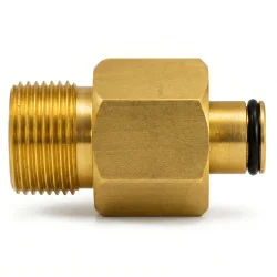 Adapter Quicklink M22M - K-Lock TR22F, mosiądz, 400 bar, 150°C