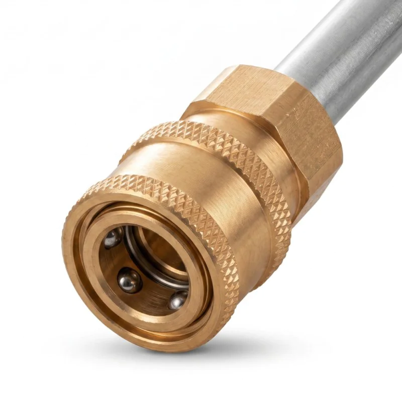 Lanca teleskopowa TeleJet 7 (274-730cm) 276bar, 93°C do mycia elewacji i dachów Lanca teleskopowa TeleJet 7 (274-730cm) 276bar, 93°C do mycia elewacji i dachów