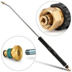 Lanca do myjki Kärcher HD 900mm JetLance Neo gięta CW zimnowodna INOX K-Lock TR22F - K-Lock TR20M 250bar