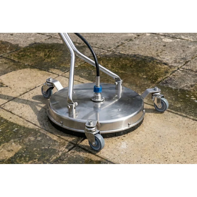 Talerz do mycia kostki i betonu SurfaceJet Industrial 410 INOX M22x1,5F, 275bar, 120°C Talerz do mycia kostki i betonu SurfaceJet Industrial 410 INOX M22x1,5F, 275bar, 120°C