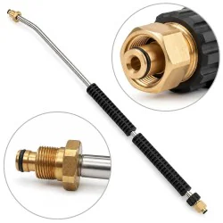 Lanca do myjki Kärcher HD 900mm JetLance Neo gięta CW zimnowodna INOX K-Lock TR22F - K-Lock TR20M 250bar
