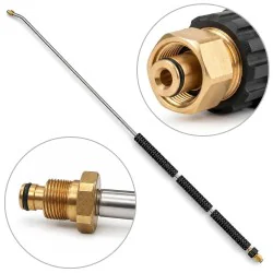 Lanca do myjki Kärcher HD 2000mm JetLance Neo gięta CW zimnowodna INOX K-Lock TR22F - K-Lock TR20M 250bar