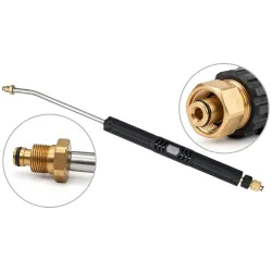 Lanca do myjki Kärcher HDS 900mm JetLance Neo gięta HW ciepłowodna INOX K-Lock TR22F - K-Lock TR20M 250bar, 150°C