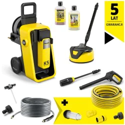 Zestaw Karcher K 5 Comfort Premium Home Wood + Wąż ogrodowy 10 m 3/4" + Filtr do wody