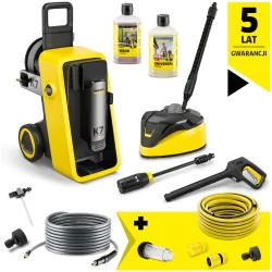 Zestaw Karcher K 7 Comfort Premium Home Wood + Wąż ogrodowy 10 m 3/4" + Filtr do wody