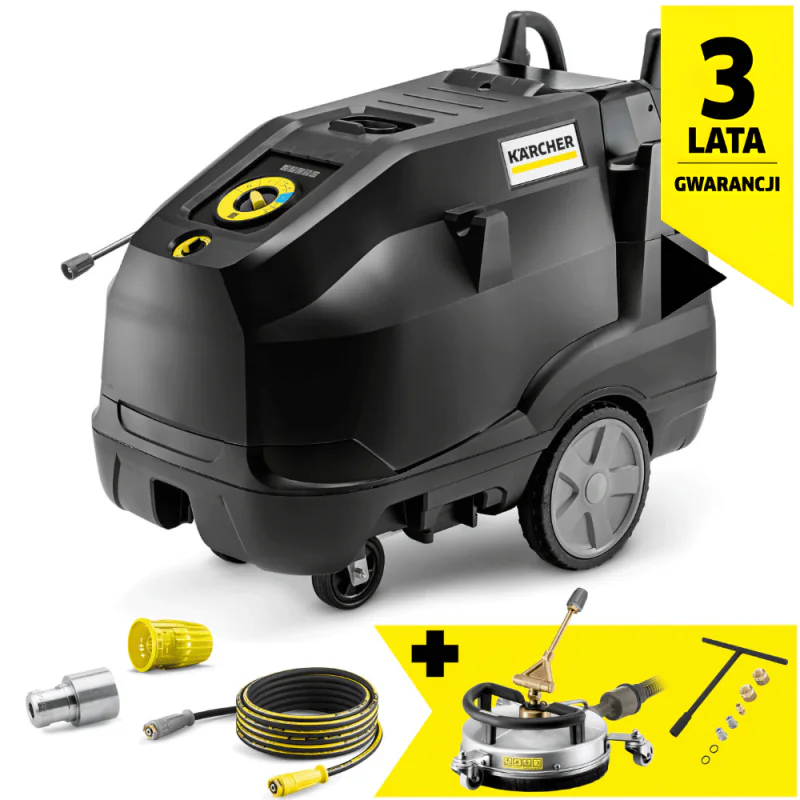 Zestaw Karcher HDS 11/18-4 S + Przystawka FRV 30 Me + Zestaw dysz do FRV