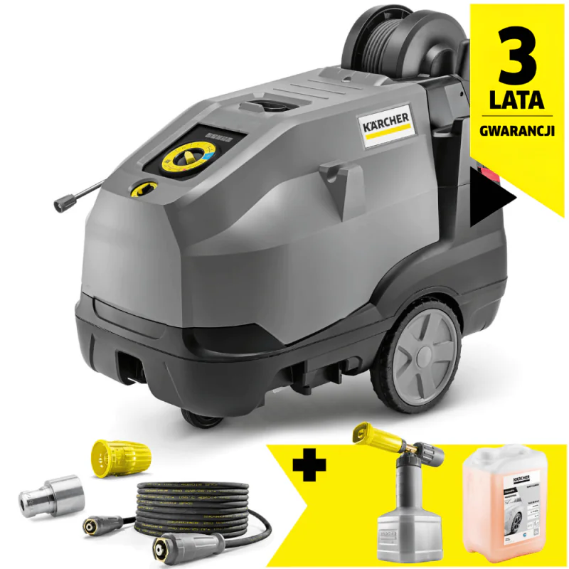 Zestaw Karcher HDS 10/21-4 MXA + Lanca pianowa + Piana alkaliczna RM 838