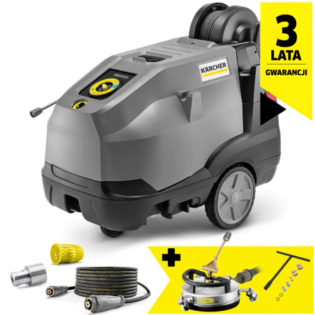 Zestaw Karcher HDS 10/21-4 MXA + Przystawka FRV 30 Me + Zestaw dysz do FRV