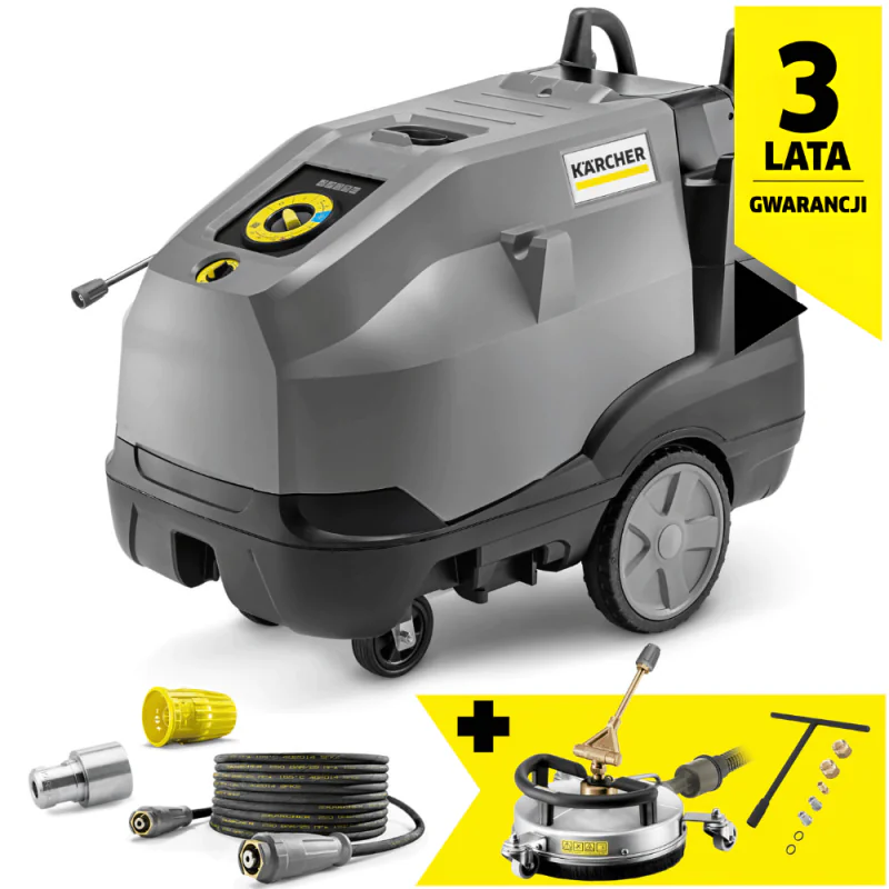 Zestaw Karcher HDS 10/21-4 M + Przystawka FRV 30 Me + Zestaw dysz do FRV