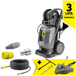 Zestaw Karcher HD 10/25-4 SXA Plus + Przystawka FRV 30 + Zestaw dysz do FR