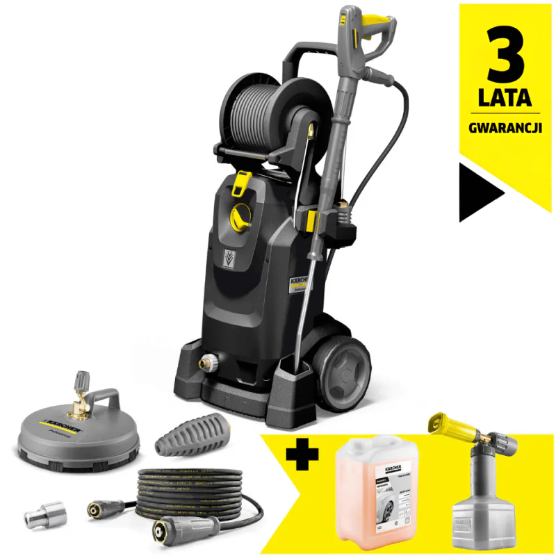 Zestaw Karcher HD 7/16 MX Plus + FR + Lanca pianowa + Piana alkaliczna RM 83