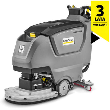 Karcher B 50 W Bp + D51 Szorowarka kompaktowa akumulatorowa z trakcją (3060 m²/h, 510 mm) - 1.533-220.0