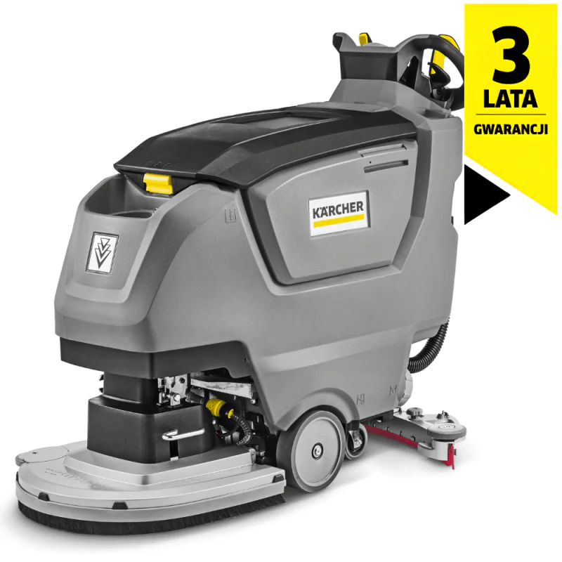 Karcher B 50 W Bp Pack 80 Ah Li + D51 Szorowarka kompaktowa z akumulatorem Li-Ion i prostownikiem z trakcją - 1.533-221.0