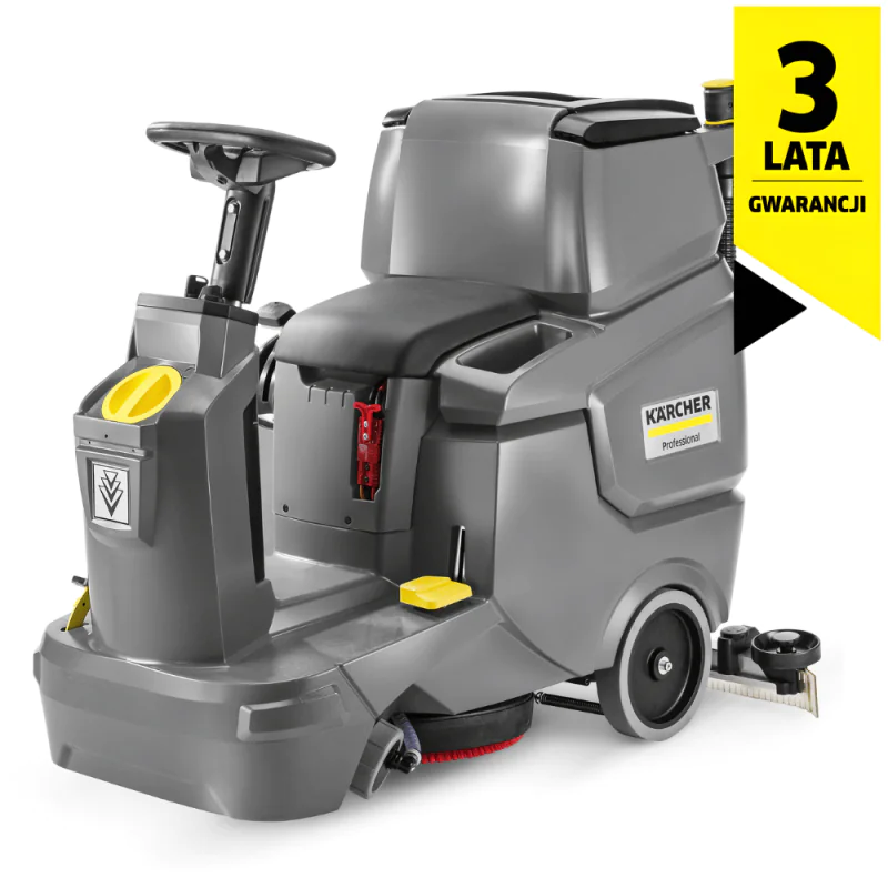 Karcher BD 50/70 R Classic Szorowarka przemysłowa samojezdna z fotelem dla operatora (2805 m²/h, 510 mm) - 1.161-070.0