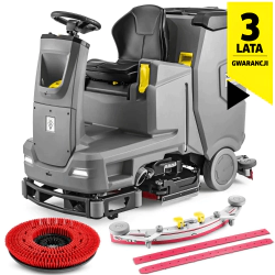 Karcher B 110 R Bp + D75 Szorowarka samojezdna z fotelem dla operatora (4500 m²/h, 750 mm) - 1.161-405.0