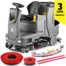 Karcher B 110 R Bc Dose + SSD + D75 Szorowarka samojezdna z fotelem dla operatora (5100 m²/h, 750 mm) - 1.161-412.0