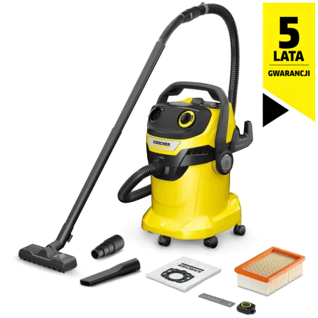 Karcher WD 5 Control 25/5/22 Odkurzacz warsztatowy z pilotem Bluetooth (1200 W, 25 l, 5 m) - 1.628-316.0