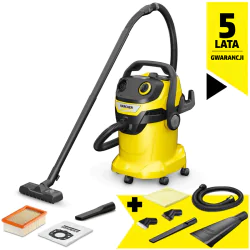 Karcher WD 5 V-25/5/22 Odkurzacz warsztatowy (1200 W, 25 l, 5 m) - 1.628-300.0