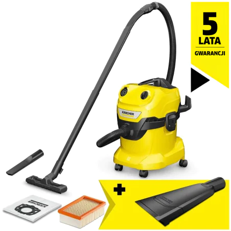 Zestaw Karcher WD 4 V-20/5/22 + Ssawka samochodowa