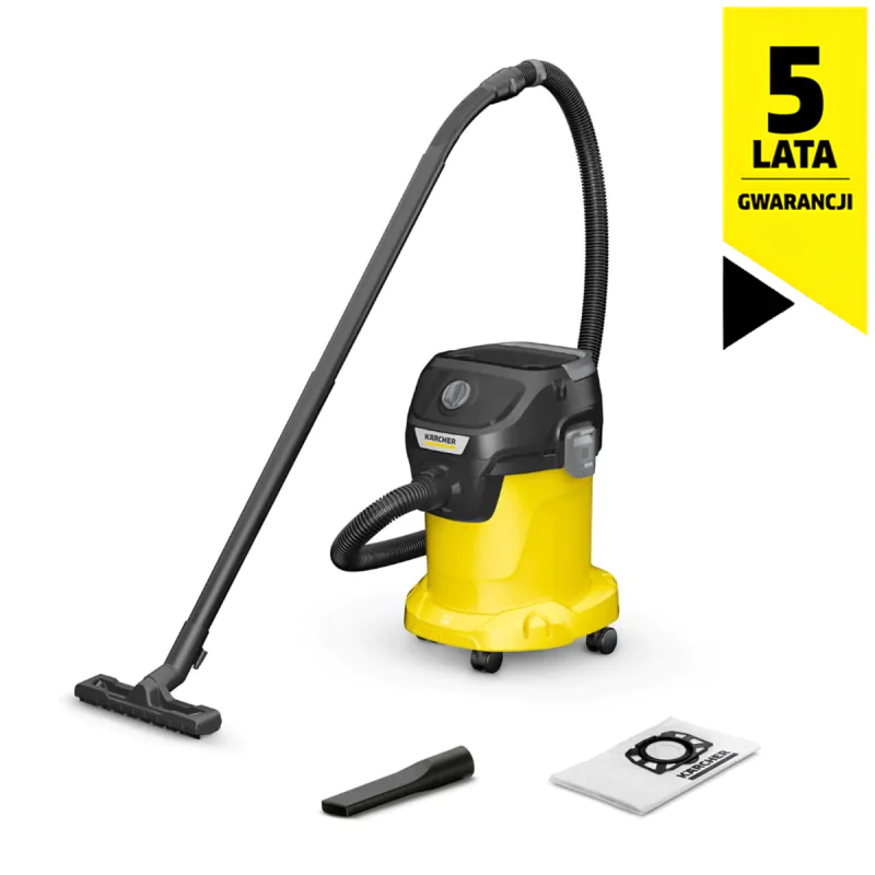 Karcher KWD 3 V-17/4/20 Odkurzacz warsztatowy sucho-mokro (1000 W, 17 l, 4 m) - 1.628-442.0