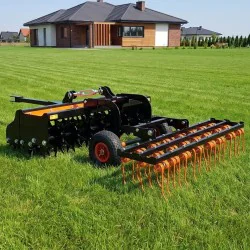 Aerator wertykulator do traktorka ogrodowego 3 rzędowy 100 cm