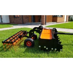 Aerator wertykulator do traktorka ogrodowego 3 rzędowy 100 cm