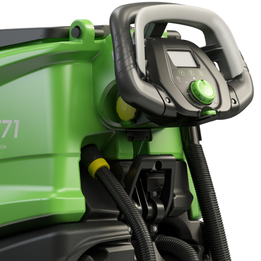 Model IPC CT71 BT60 LPTB02919 z napędem trakcyjnym, dociskiem szczotek 23 kg i zbiornikami 70 l