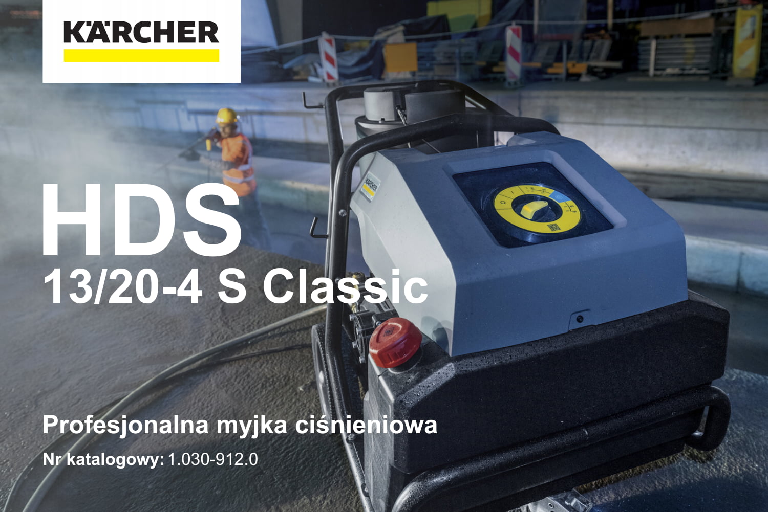 Myjka ciśnieniowa Karcher z podgrzewaniem wody HDS 13/20-4 S Classic 1.030-912.0