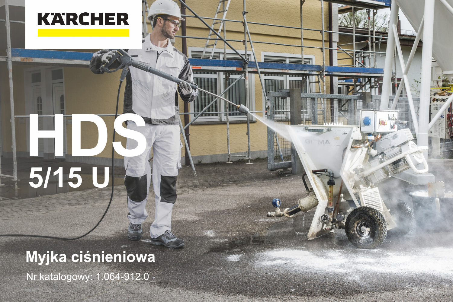 Myjka ciśnieniowa Karcher HDS 5/15 U 1.064-912.0