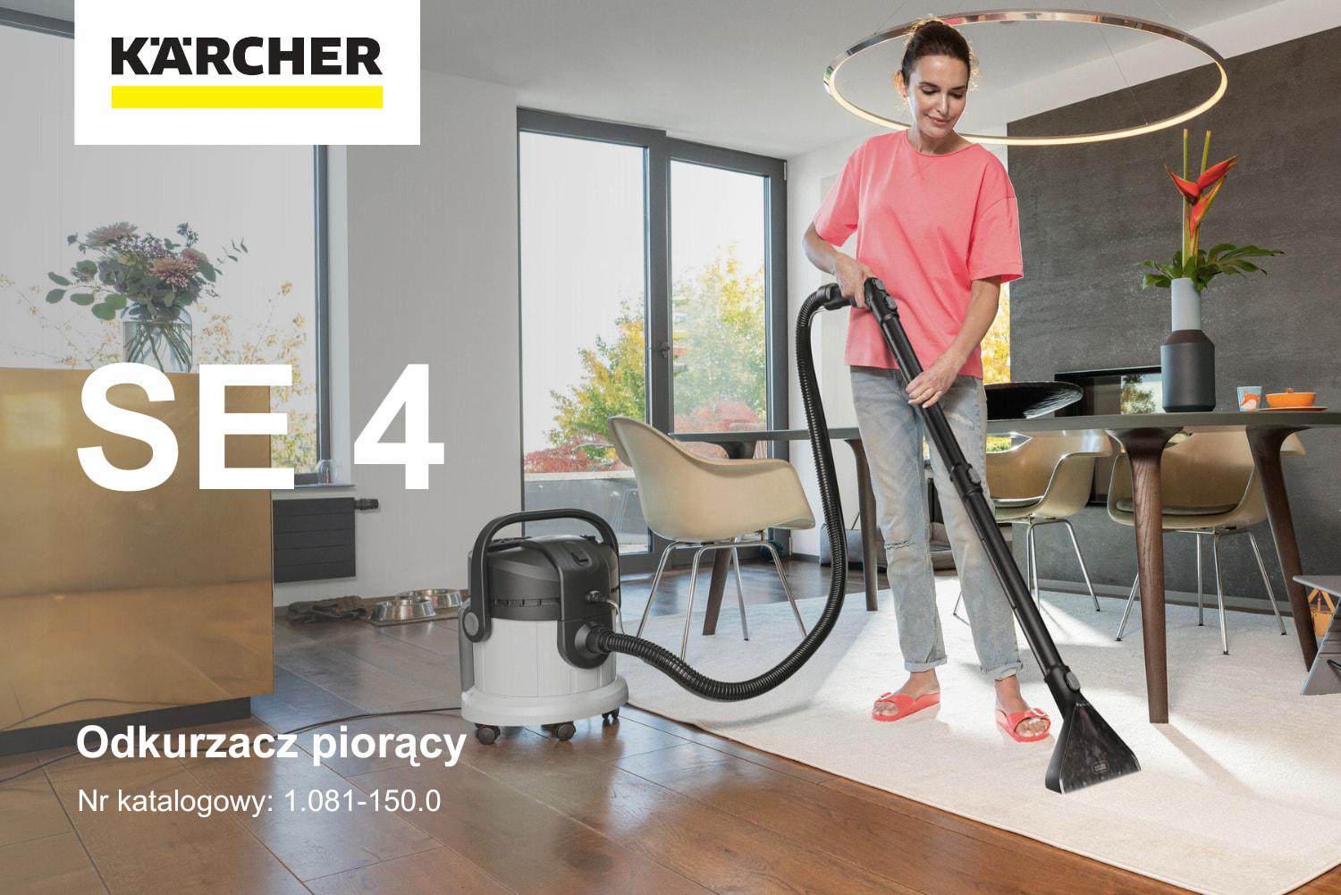 Odkurzacz piorący Karcher SE 4 1.081-150.0