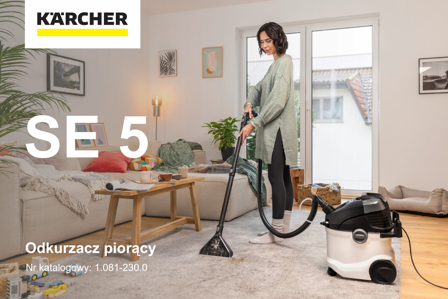 Odkurzacz piorący Karcher SE 5 1.081-230.0