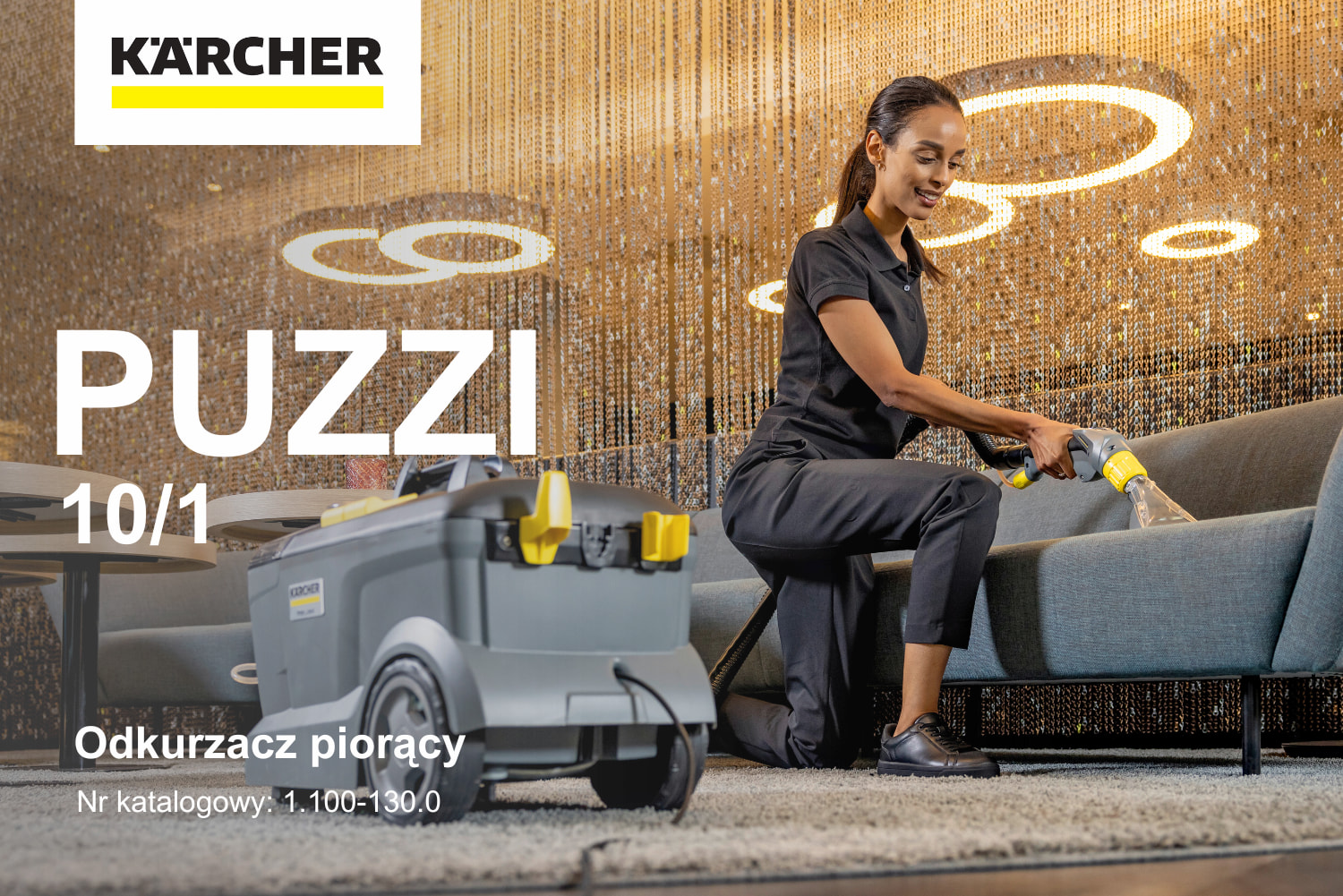 Odkurzacz Piorący KARCHER PUZZI 10/1 1.100-130.0