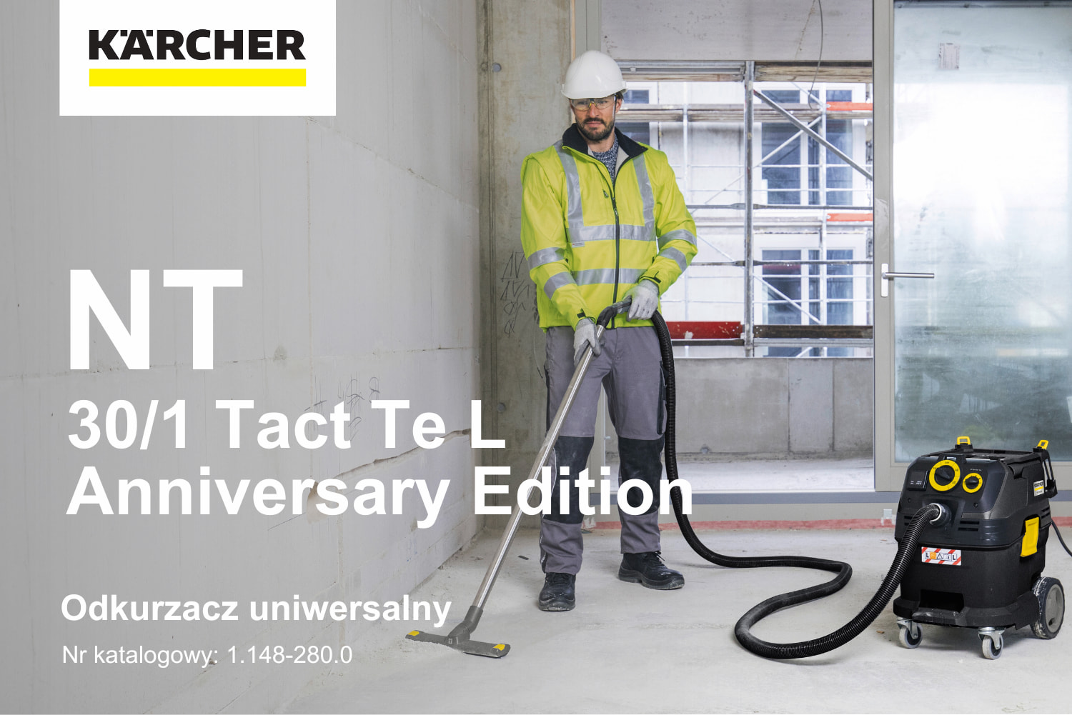 Odkurzacz uniwersalny KARCHER NT 30/1 Tact Te L Anniversary Edition 1.148-280.0