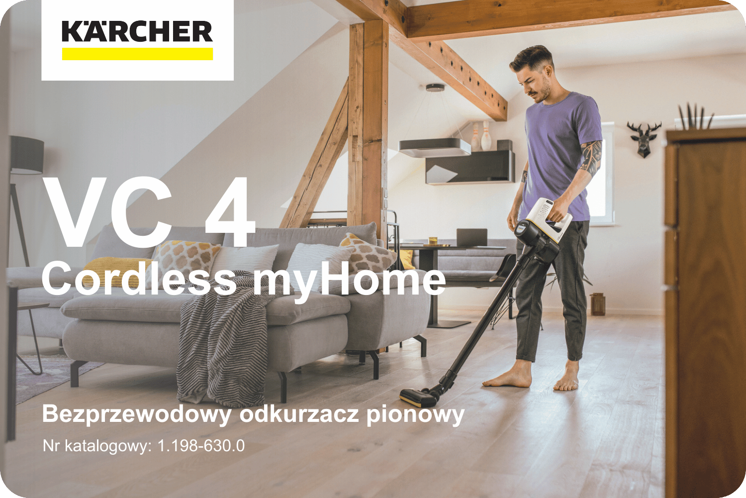 KARCHER VC 4 Cordless myHome 1.198-630.0