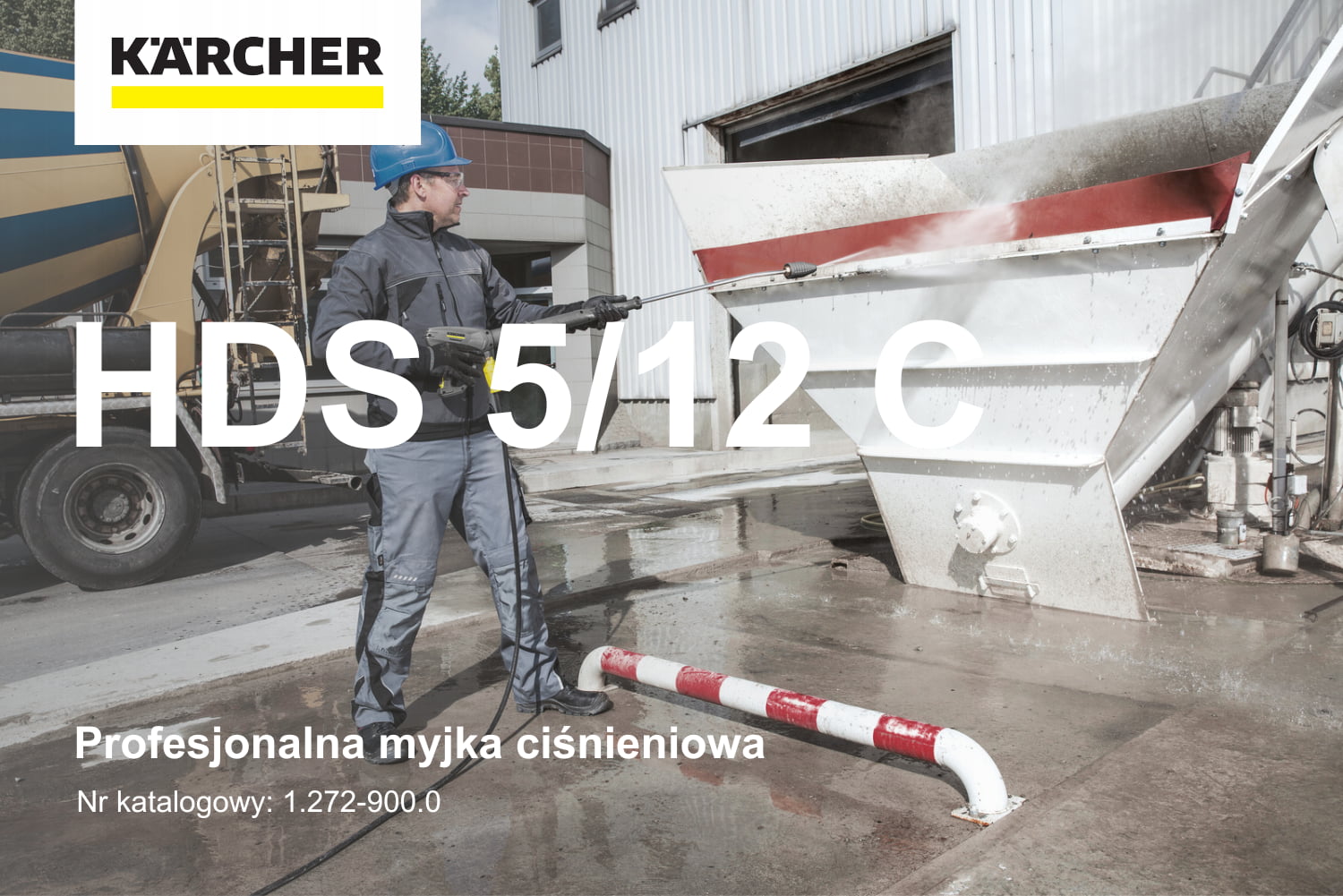 Myjka ciśnieniowa Karcher HDS 5/12 C 1.272-900.0