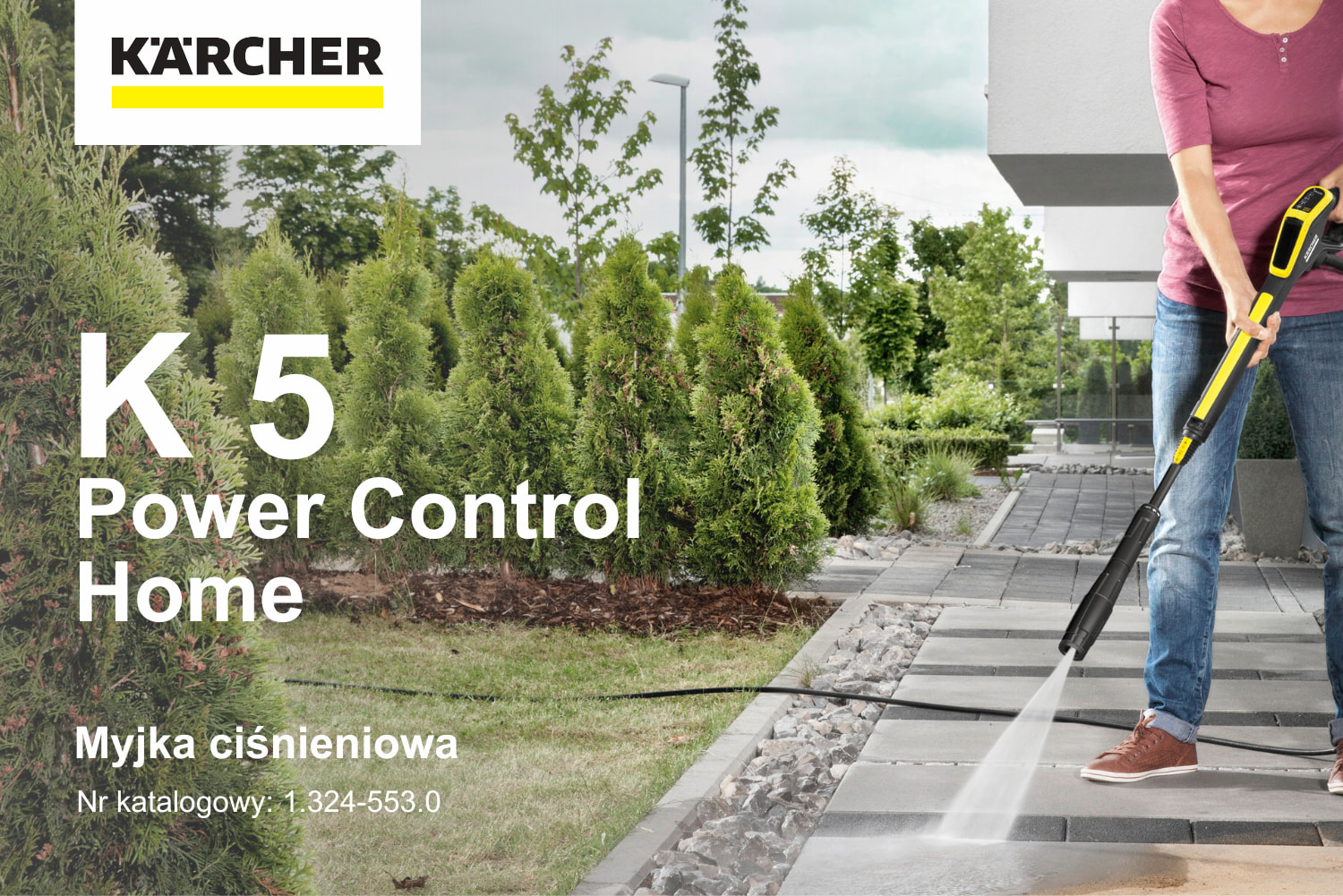 Myjka ciśnieniowa Karcher K 5 Power Control Home 1.324-553.0