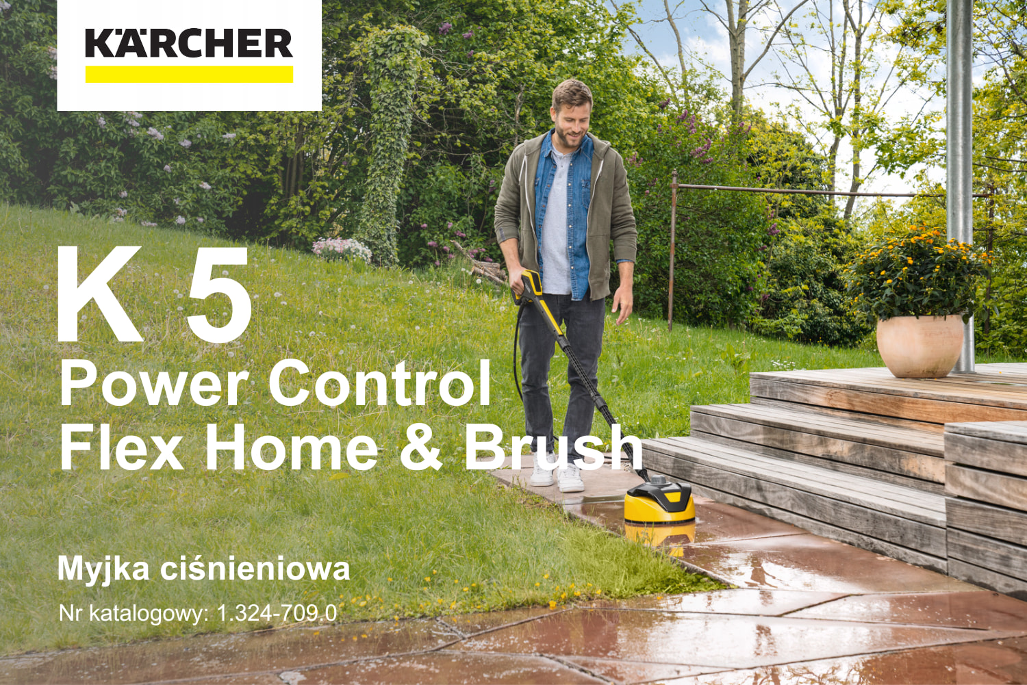 Myjka ciśnieniowa Karcher K 5 Power Control Flex Home & Brush 1.324-709.0