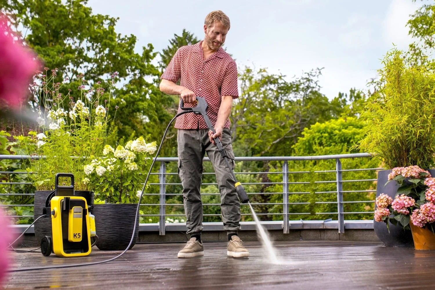 Aplikacja mobilna Karcher Home & Garden dla myjek serii K 5