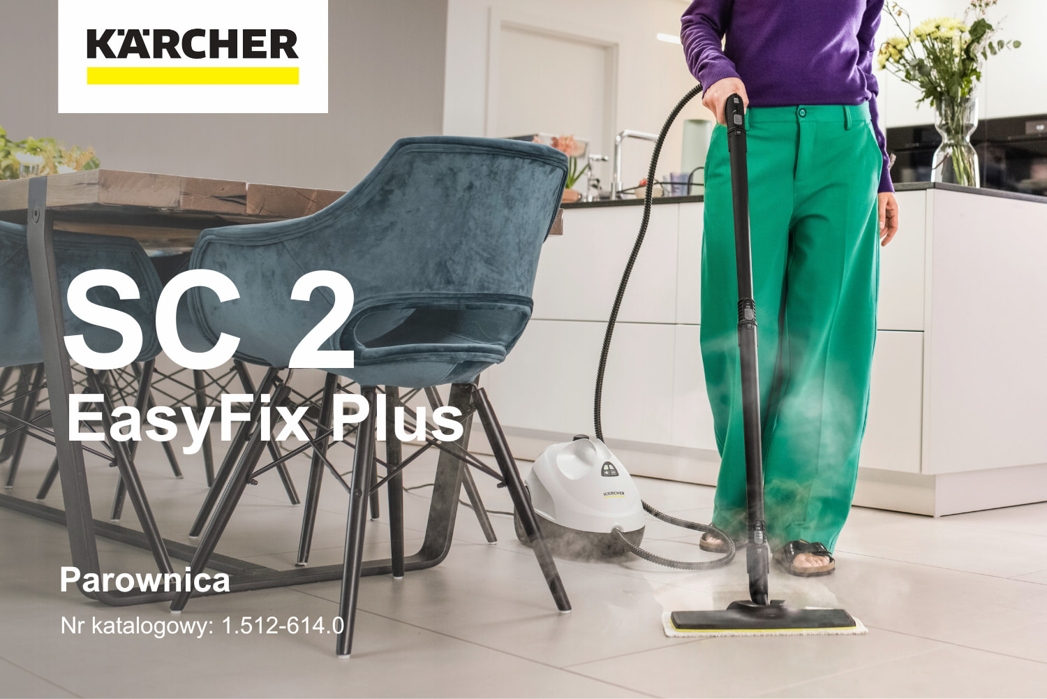 Parownica KARCHER SC 2 EasyFix Plus 1.512-614.0