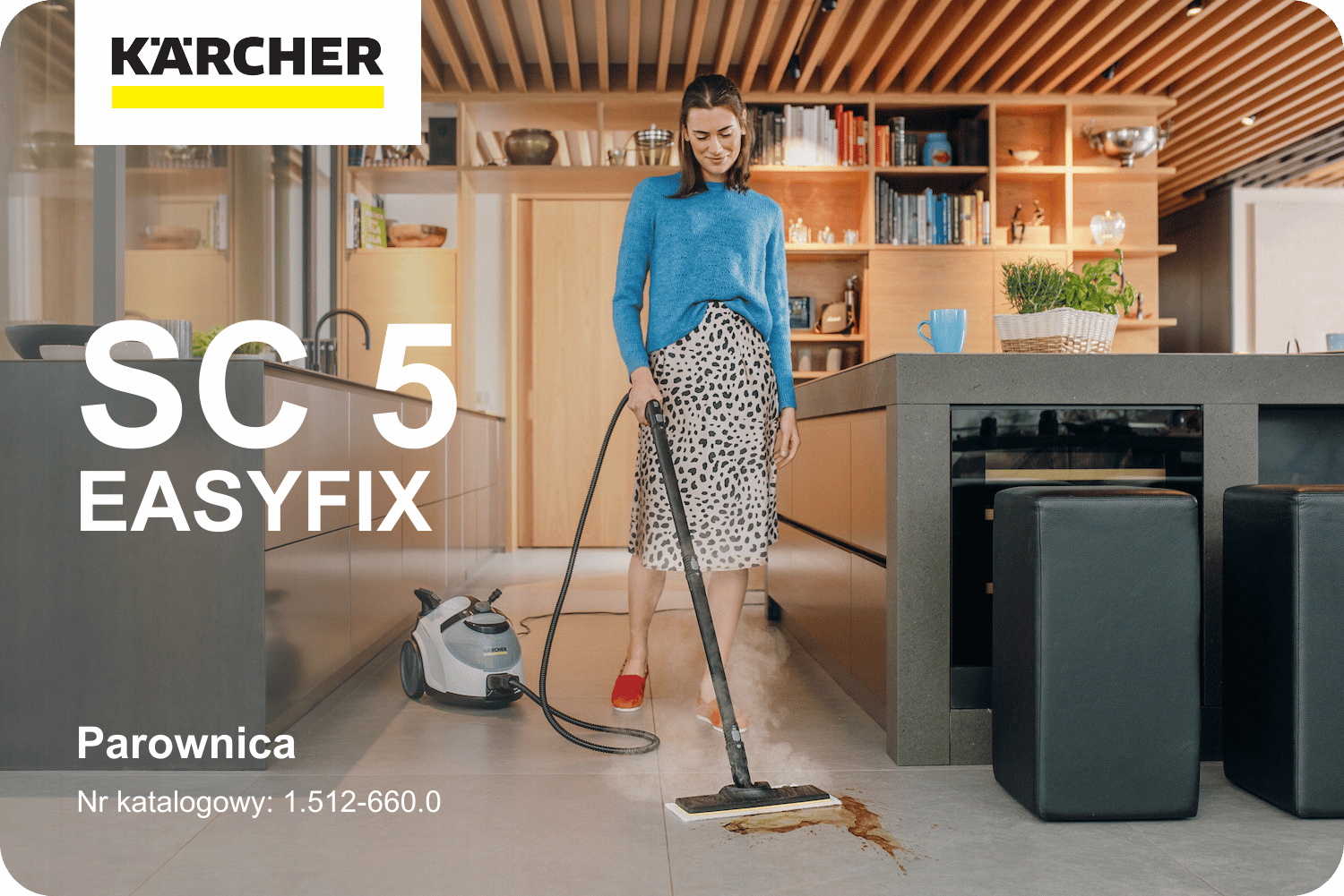 KARCHER SC 5 EasyFix Mop Parowy 1.512-660.0