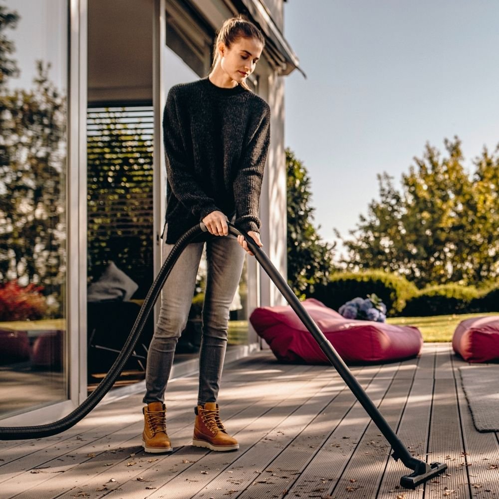 Fizelinowy worek filtracyjny w odkurzaczu Karcher WD 4 V-20/5/22