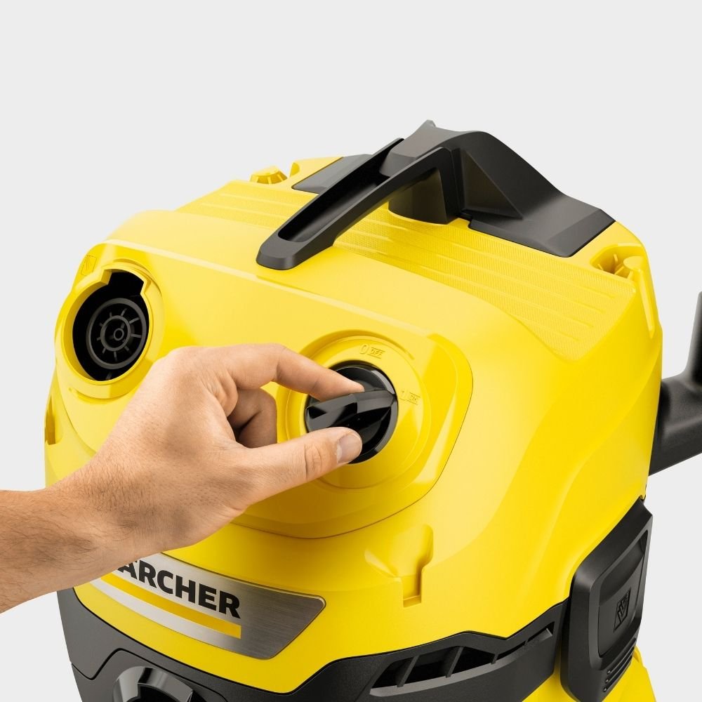 Obrotowy włącznik w odkurzaczu Karcher WD 4 V-20/5/22