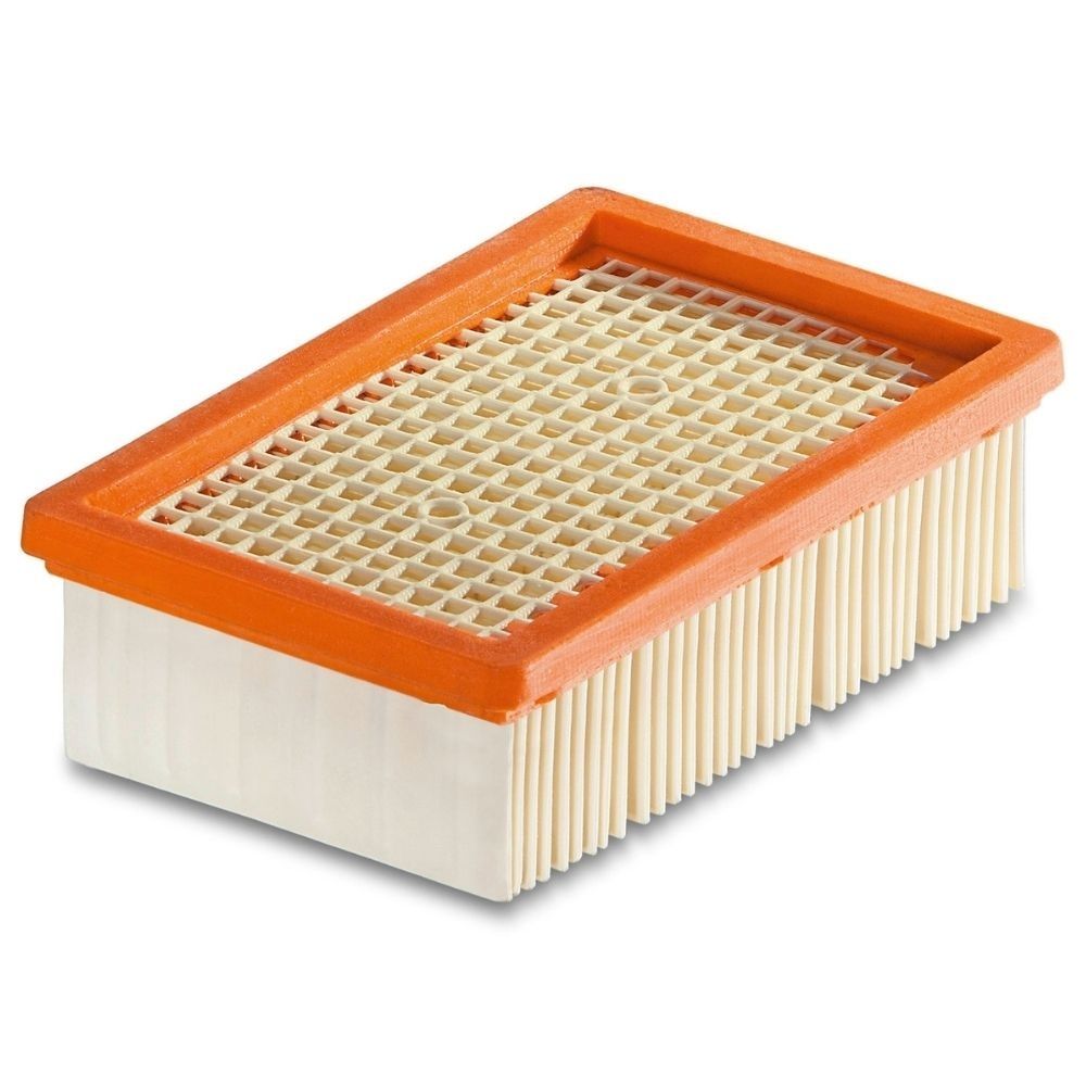 Płaski filtr falisty w odkurzaczu mokro-sucho Karcher WD 4 V-20/5/22 1.628-209.0 - filtracja zanieczyszczeń