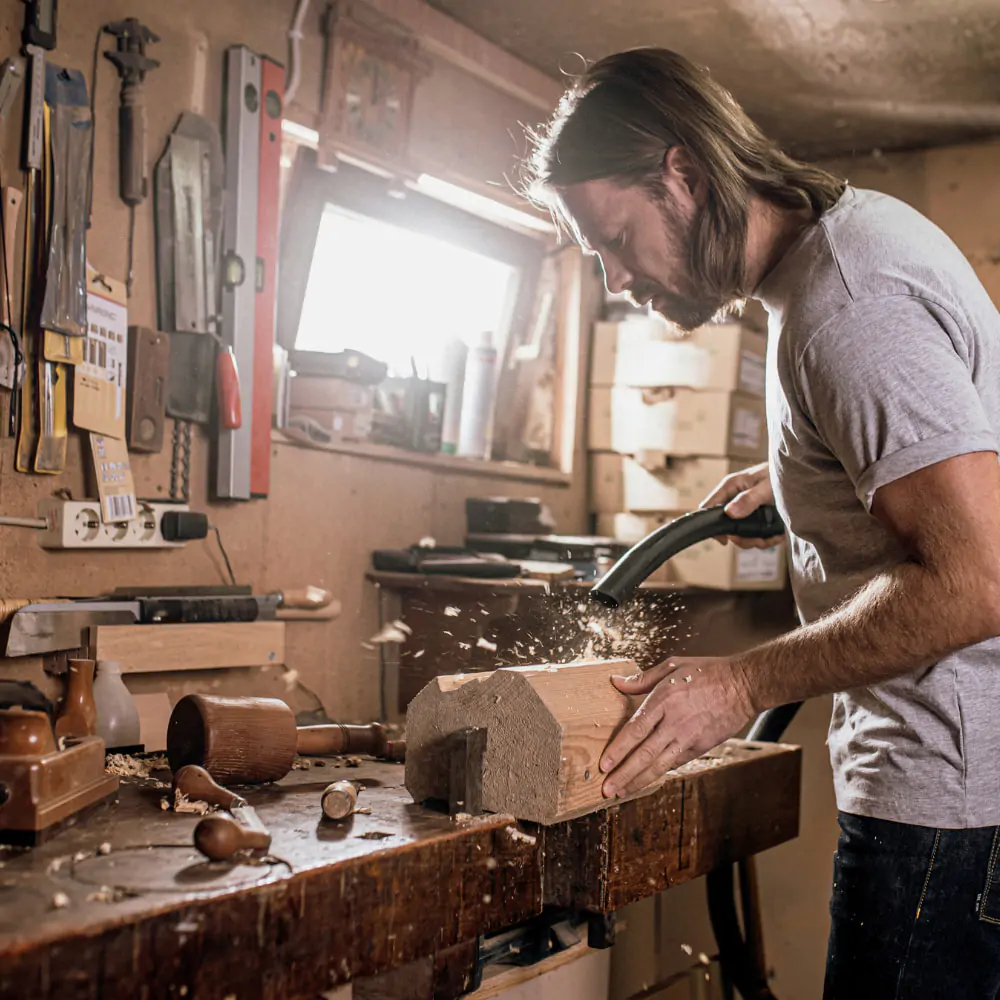 Odkurzacz Karcher WD 3 w garażu