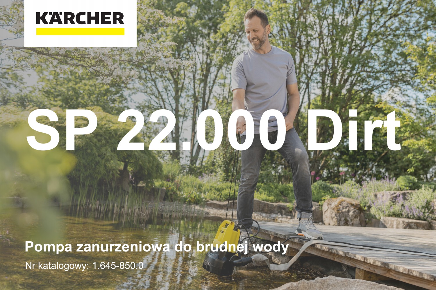 Pompa zanurzeniowa do wody brudnej Karcher SP 22.000 Dirt - 1.645-850.0