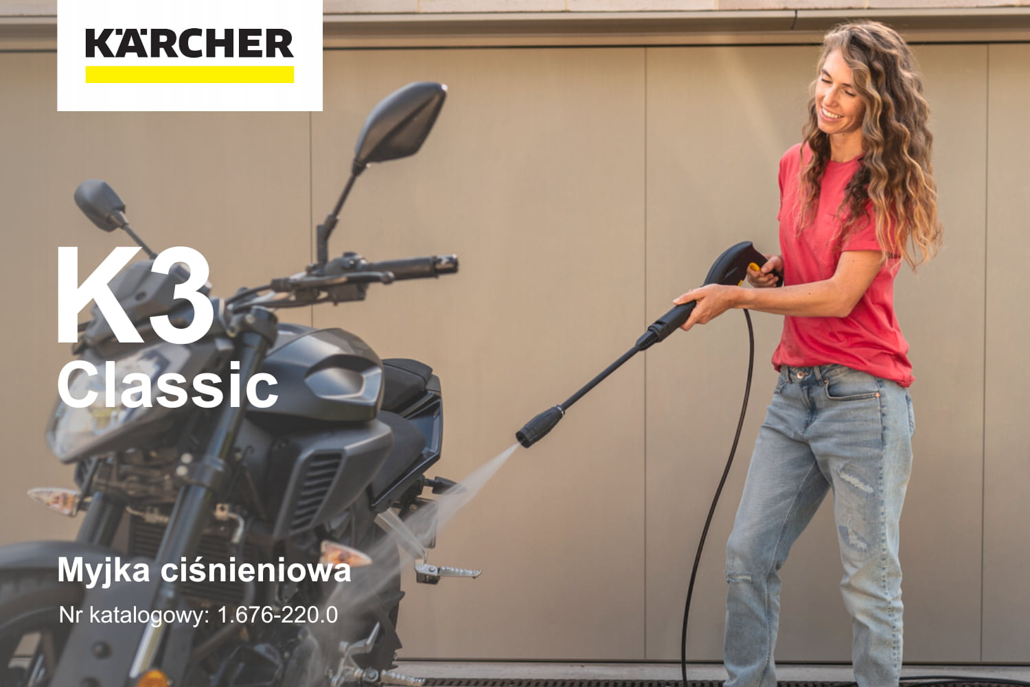 Myjka ciśnieniowa Karcher K 3 Classic 1.676-220.0